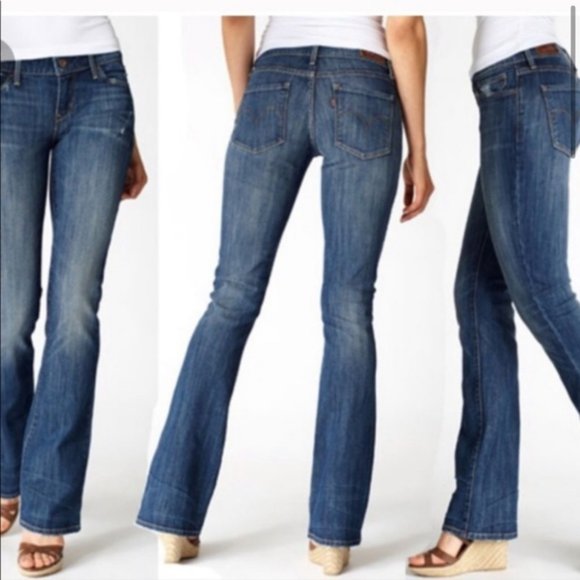 levis demi curve bootcut jeans